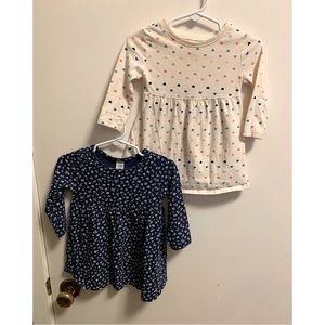 Old Navy Set of Toddler Dresses Size 12-18 mos